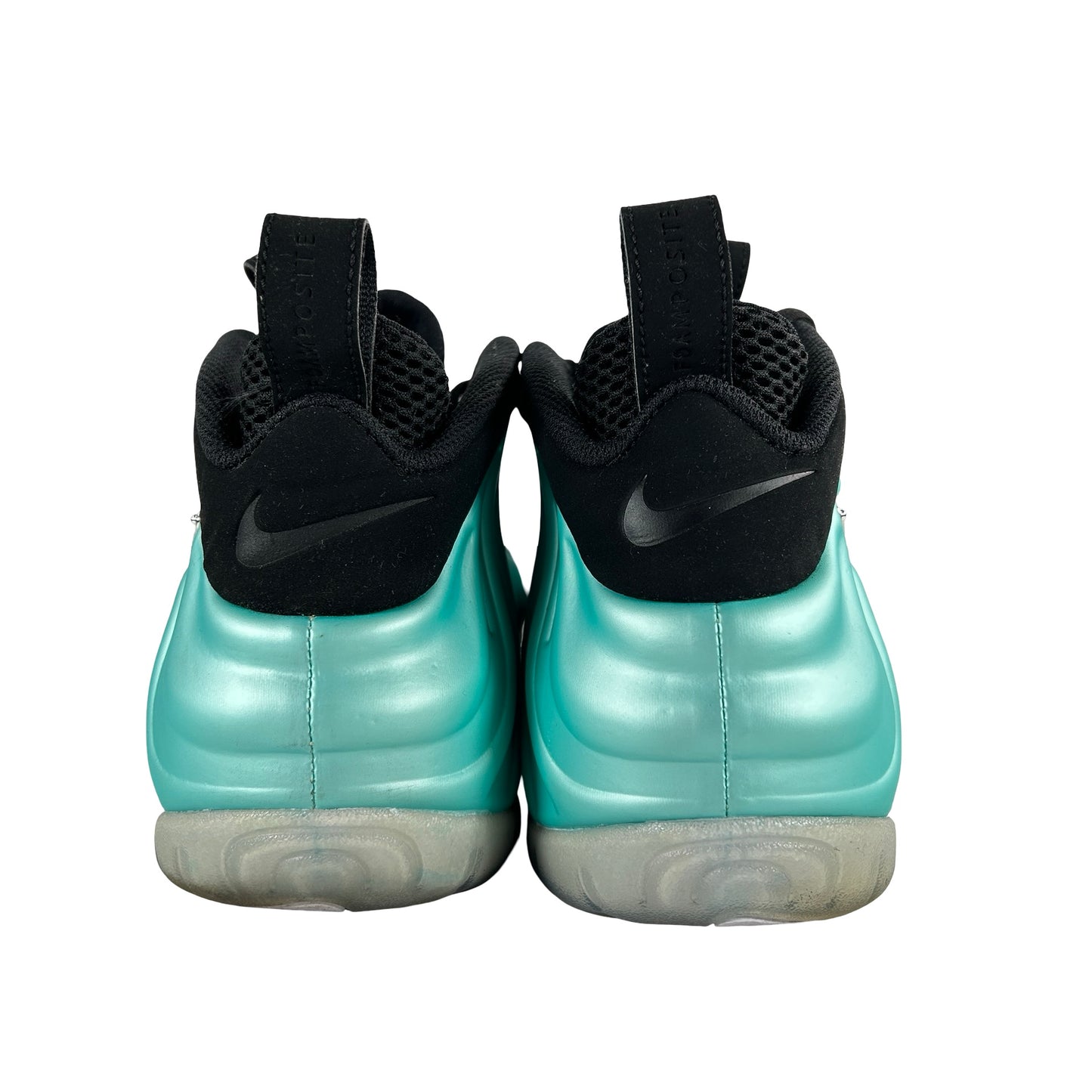 624041 303 Air Nike Foamposite Pro Island Green [USED] - 9 M (Used) (No Box)