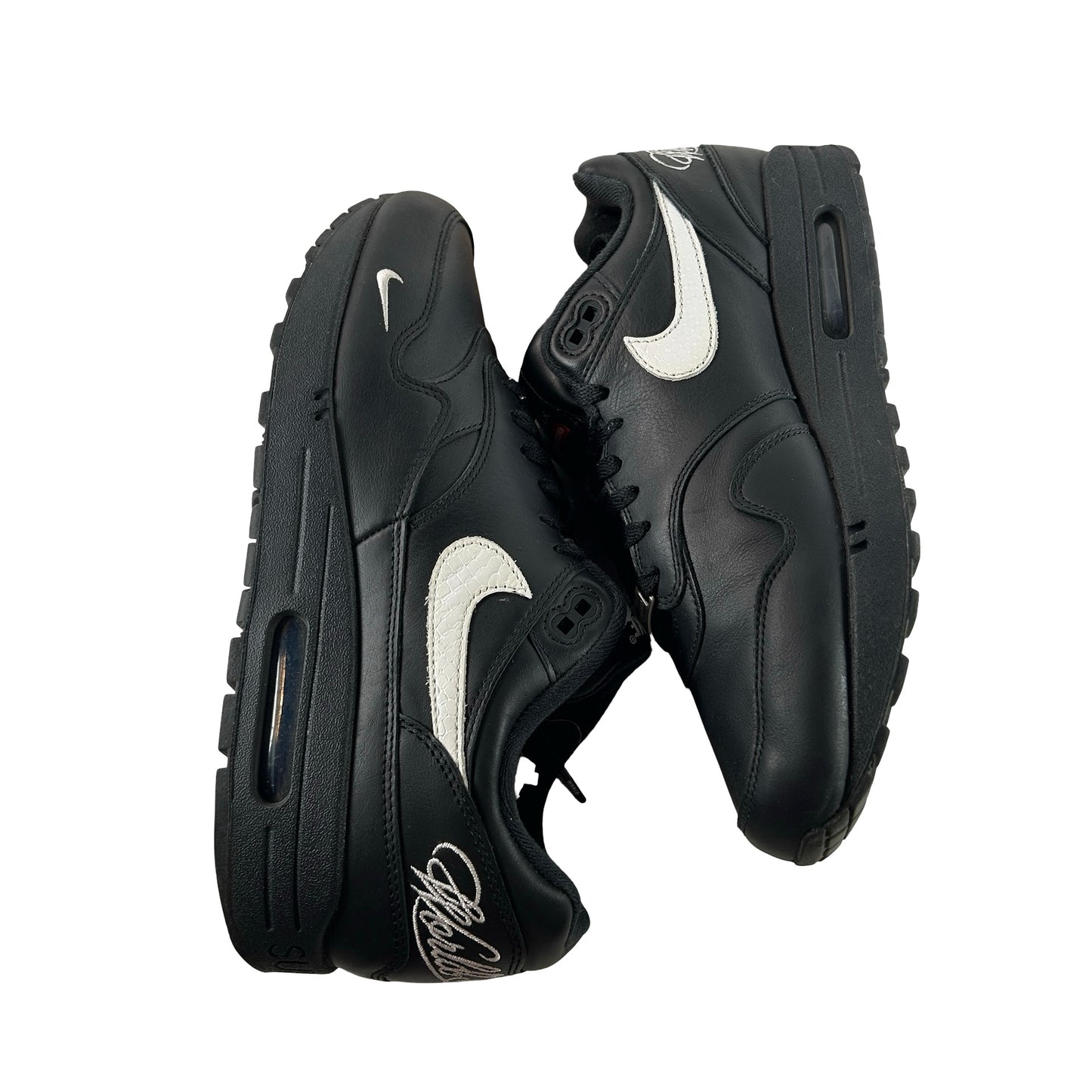 HF8813 001 Nike Air Max 1 '87 SP Supreme Black White [USED] - 10.5 M (Used2)
