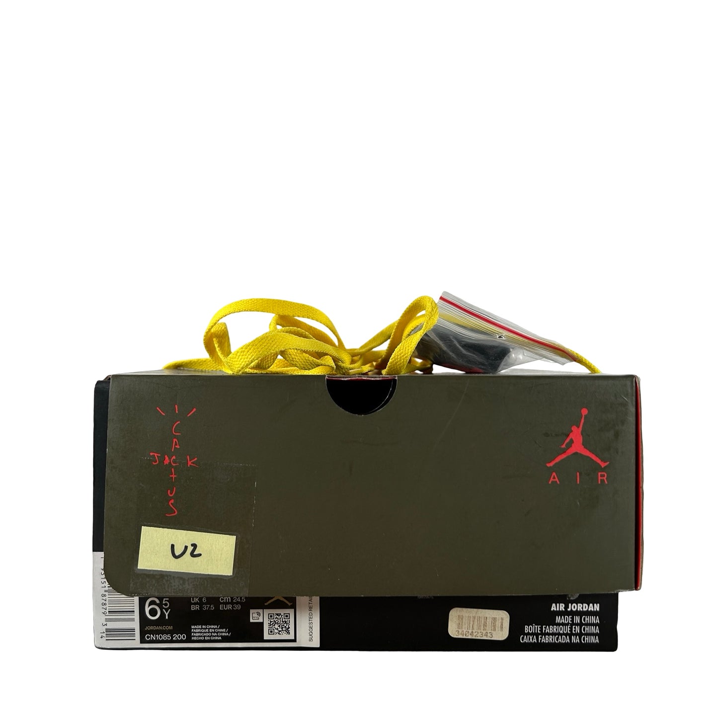 CN1085 200 Jordan 6 Retro Travis Scott (GS) [USED] - 6.5 Y (Used2)