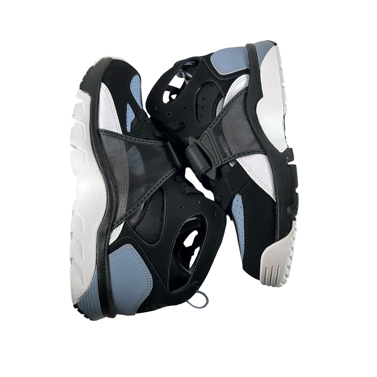 IH4470 001 Nike Air Trainer Huarache Cool Blue Black [USED] - 9.5 M (Used)