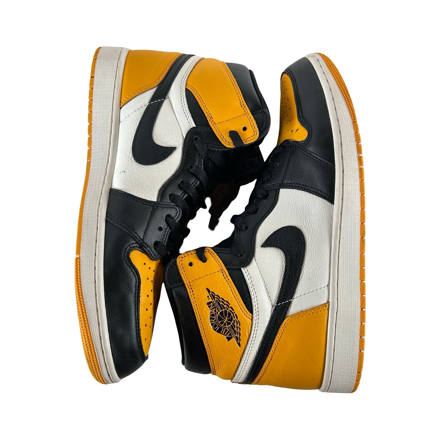555088 711 Jordan 1 Retro High OG Yellow Toe [USED] - 12 M (Used5)