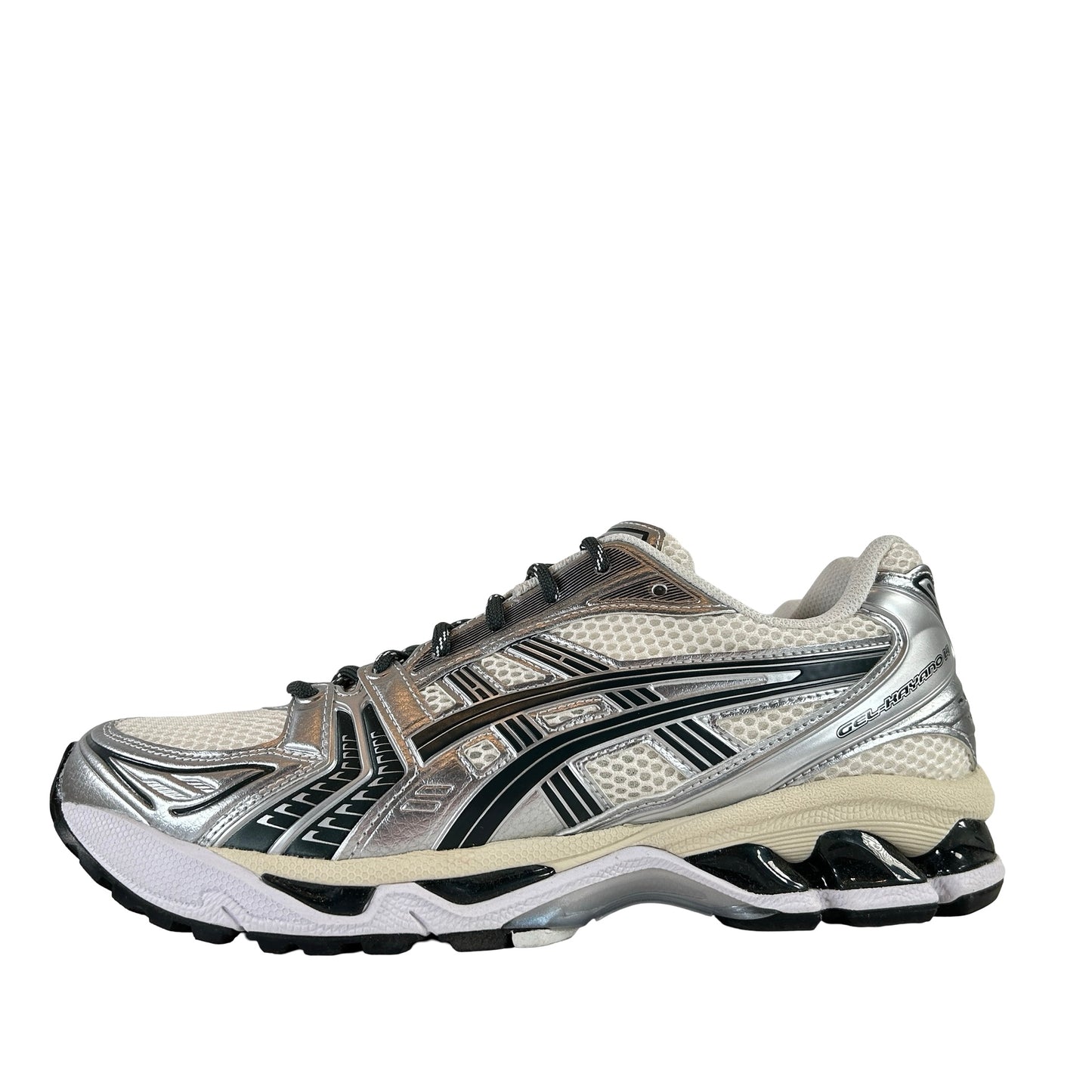1203A566 100 ASICS Gel-Kayano 14 Kith Cream Scarab (2024) [USED] - 8.5 M (Used)