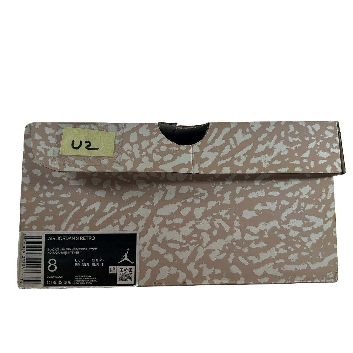 CT8532 008 Jordan 3 Retro Desert Elephant [USED] - 8 M (Used2)
