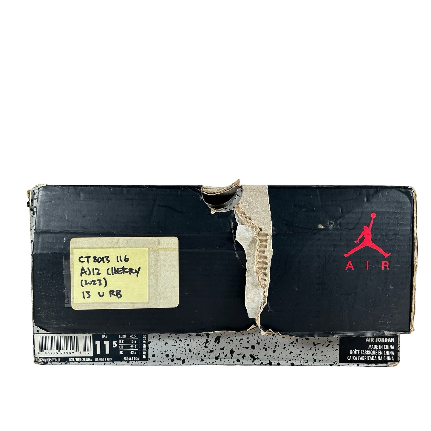 CT8013 116 Jordan 12 Retro Cherry (2023) [USED] - 13 M (Used) (Replace Box2)