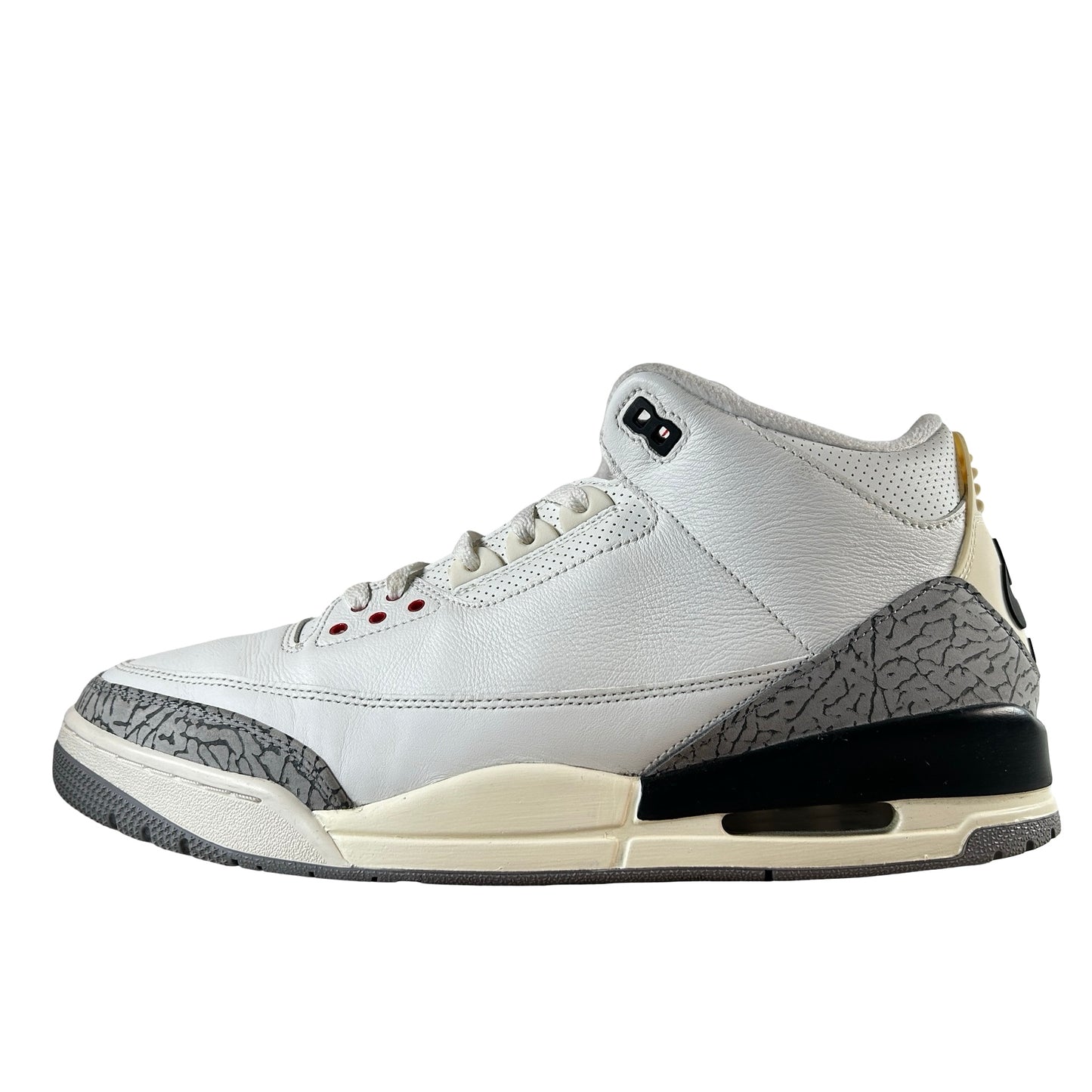 DN3707 100 Jordan 3 Retro White Cement Reimagined [USED] - 13 M (Used) (Replace Box)
