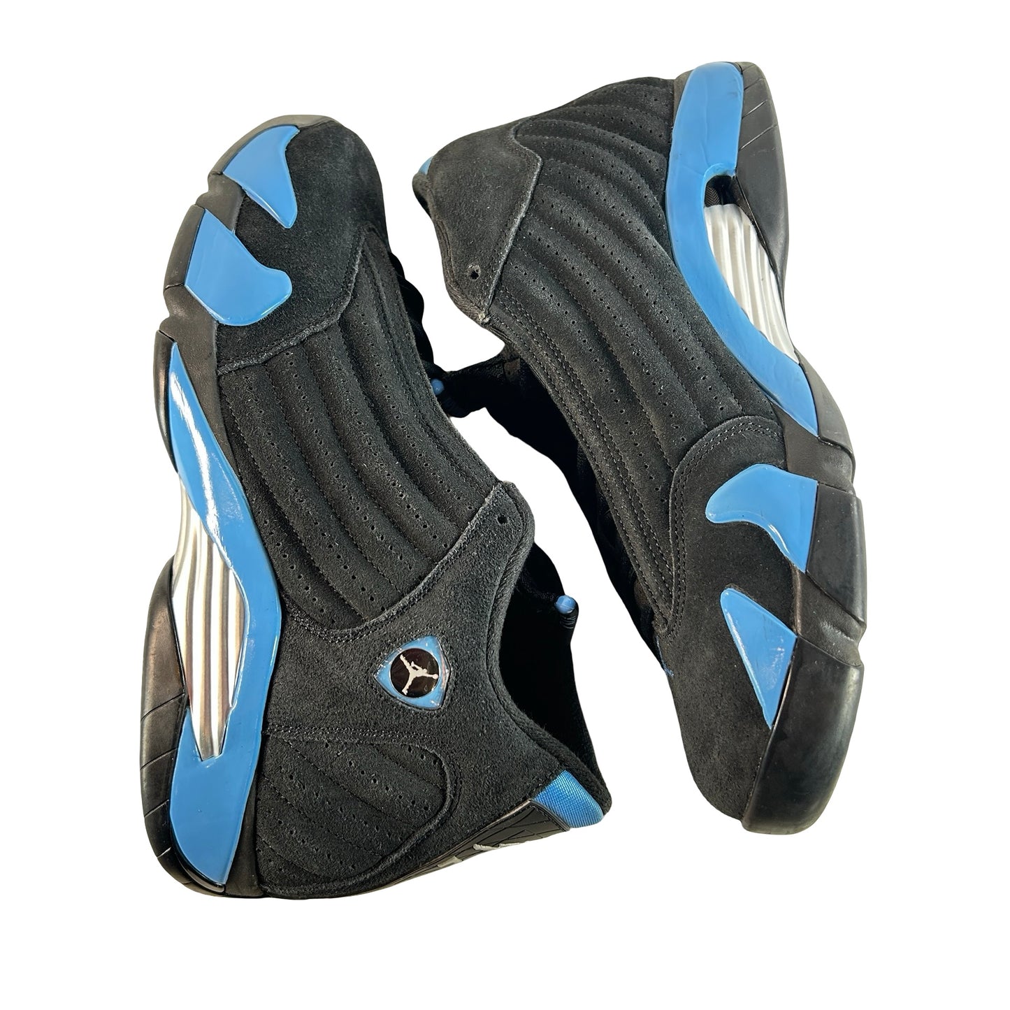 487471 007 Jordan 14 Retro Black University Blue (2026) [USED] - 13 M (Used)