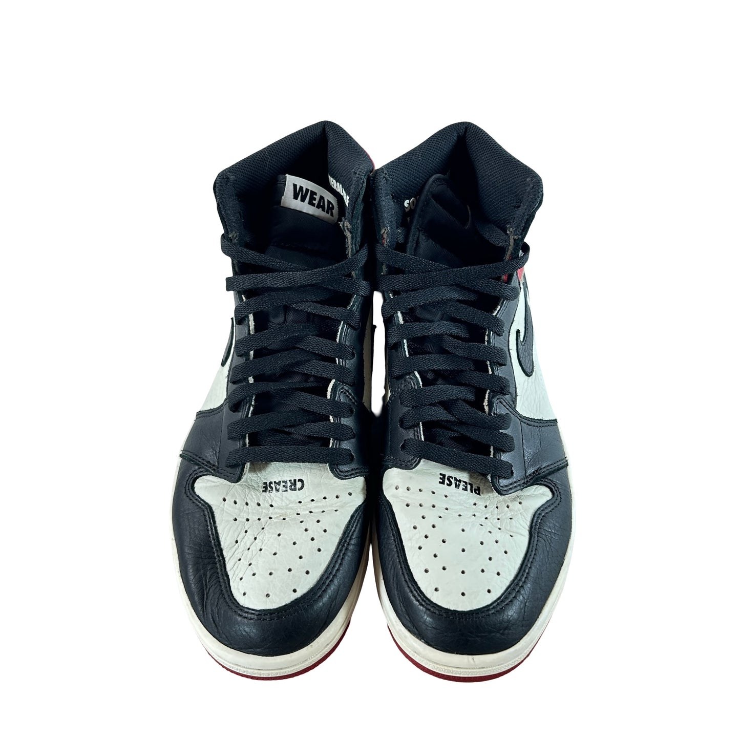 861428 106 Jordan 1 Retro High Not for Resale Varsity Red [USED] - 10 M (Used) (No Box)