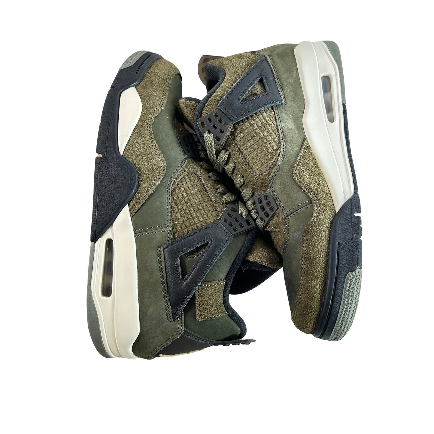FB9927 200 Air Jordan 4 Craft Medium Olive [USED] - 8 M (Used) (No Box)