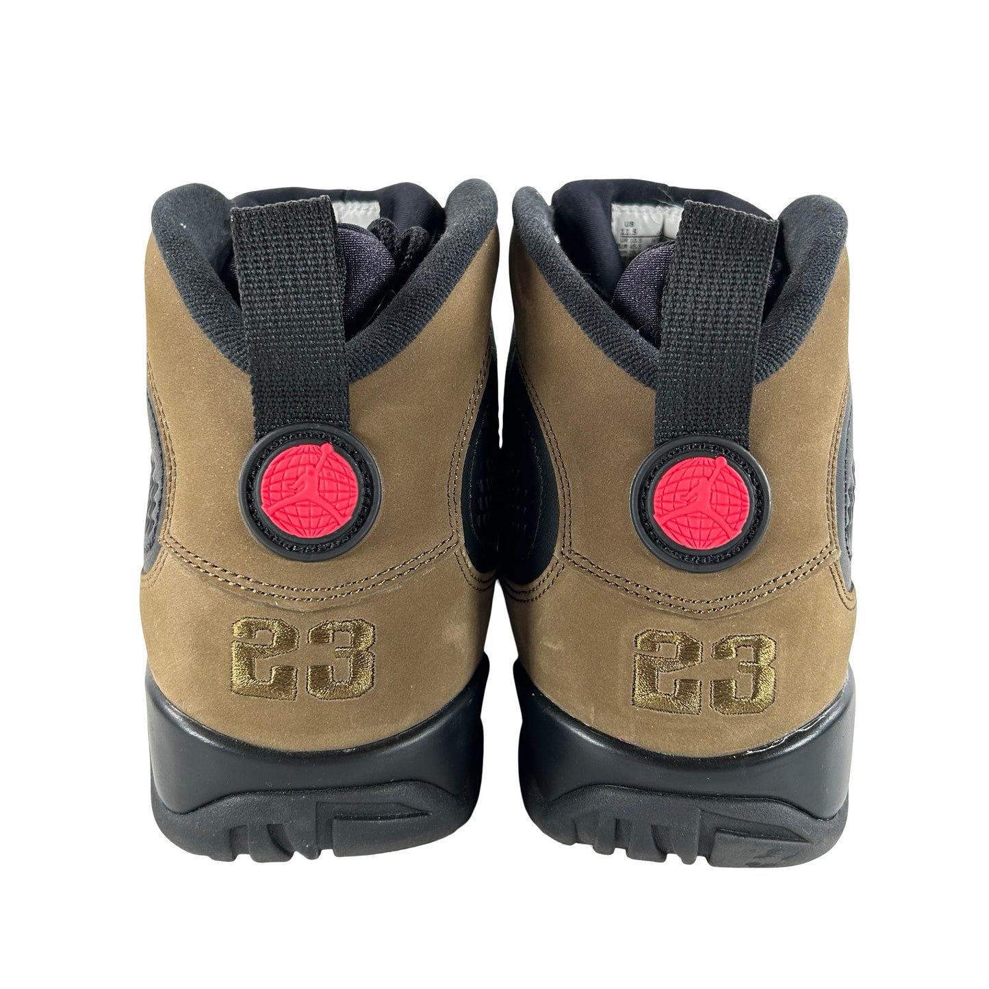 HV4794 030 Air Jordan 9 Retro Olive (2024) [USED] - 11.5 M (Used4)