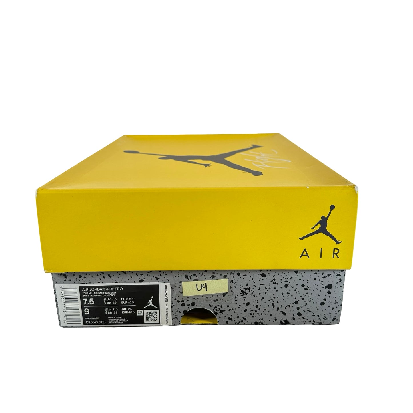 CT8527 700 Jordan 4 Retro Lightning (2021) [USED] - 7.5 M (Used4)