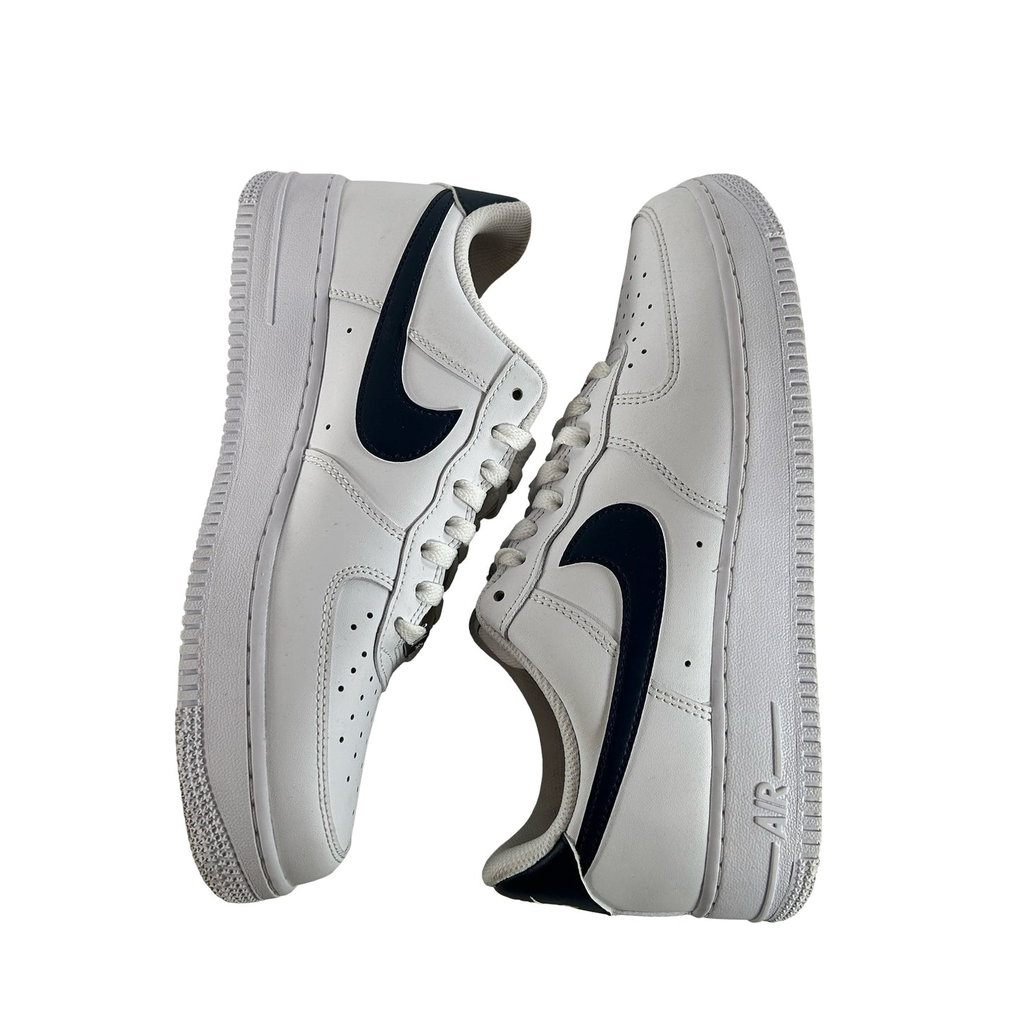 FJ4146 119 Nike Air Force 1 Low '07 White College Navy [USED] - 8.5 M (Used2) (No Box2)