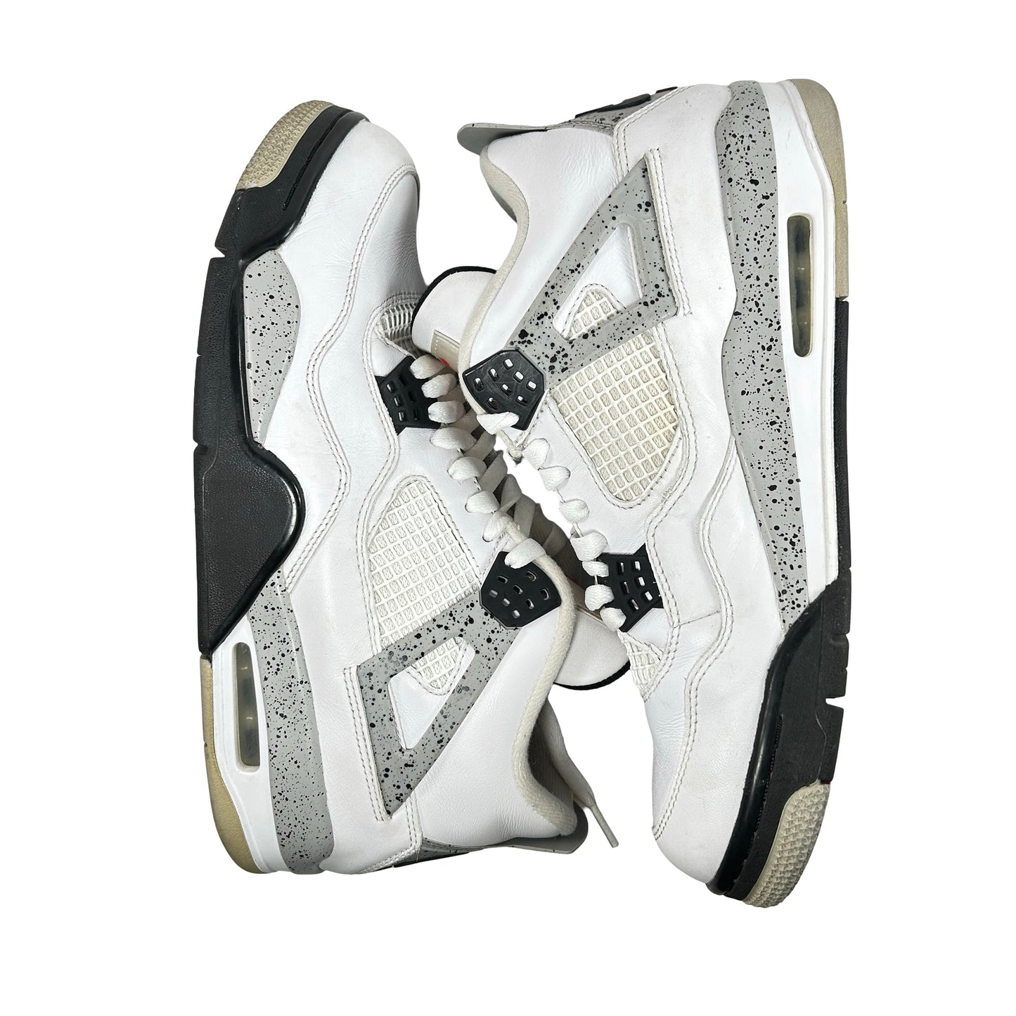 840606 192 Jordan 4 White Cement [USED] - 10.5 M (Used7)