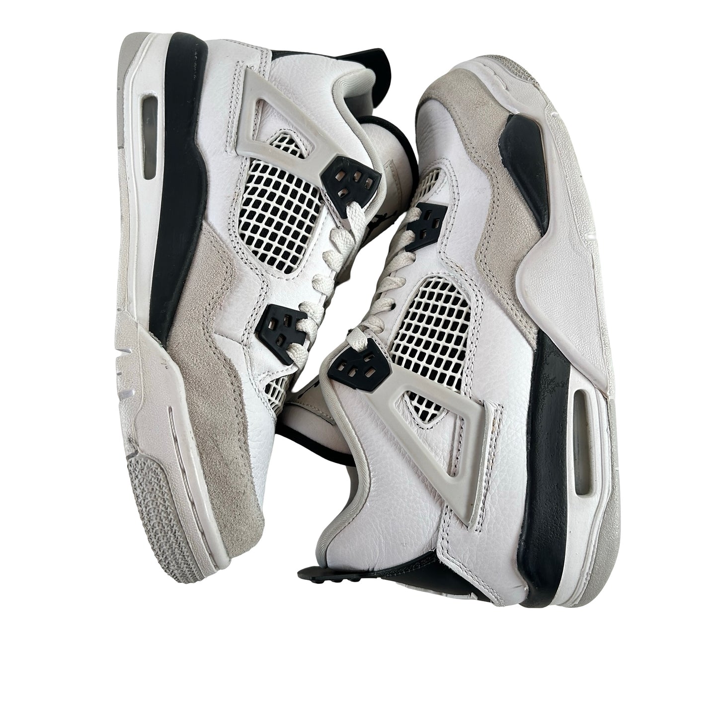 408452 111 Jordan 4 Retro Military Black (GS) [USED] - 5.5 Y (Used)