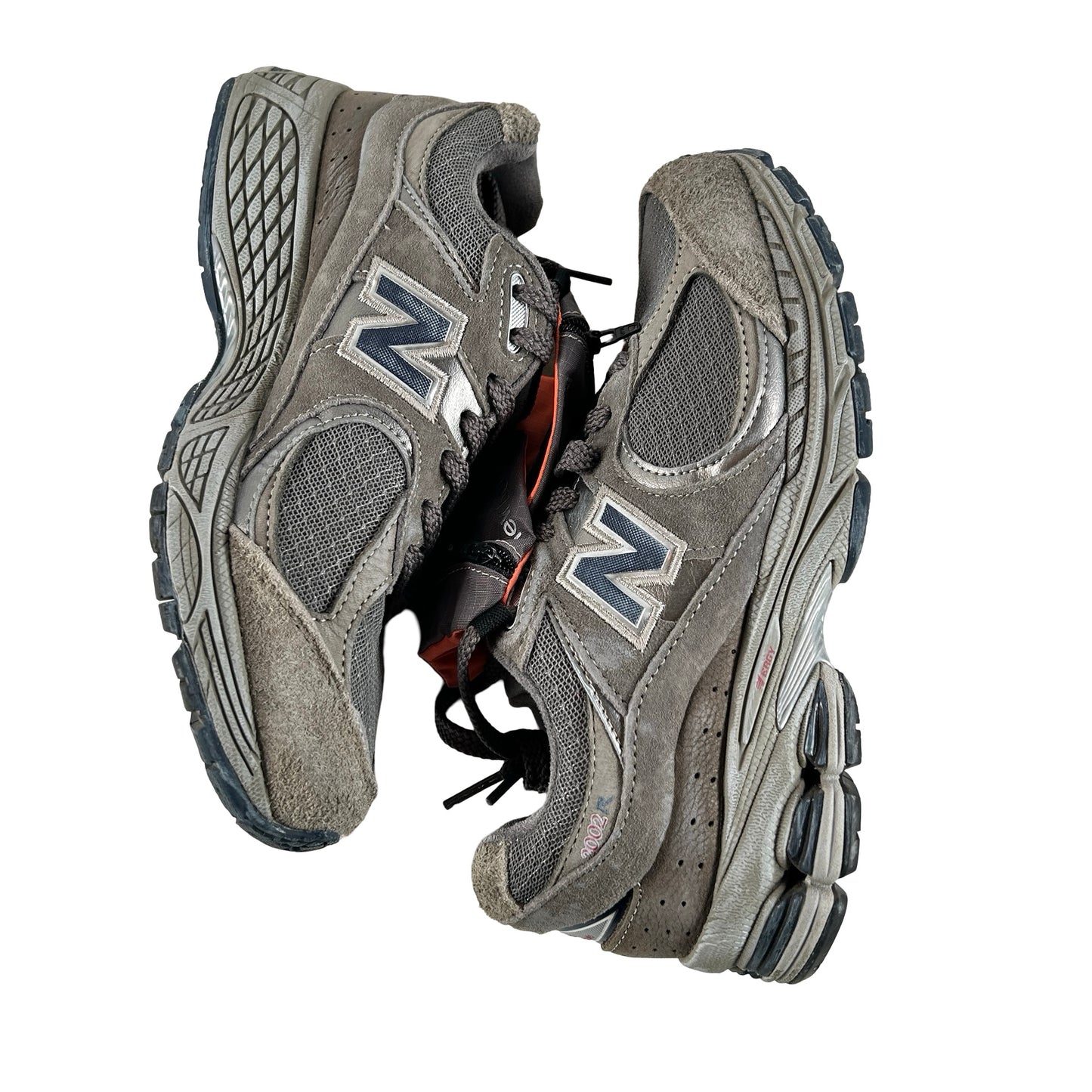 M2002RVA New Balance 2002R Grey Brown Pouch [USED] - 5 M (Used)