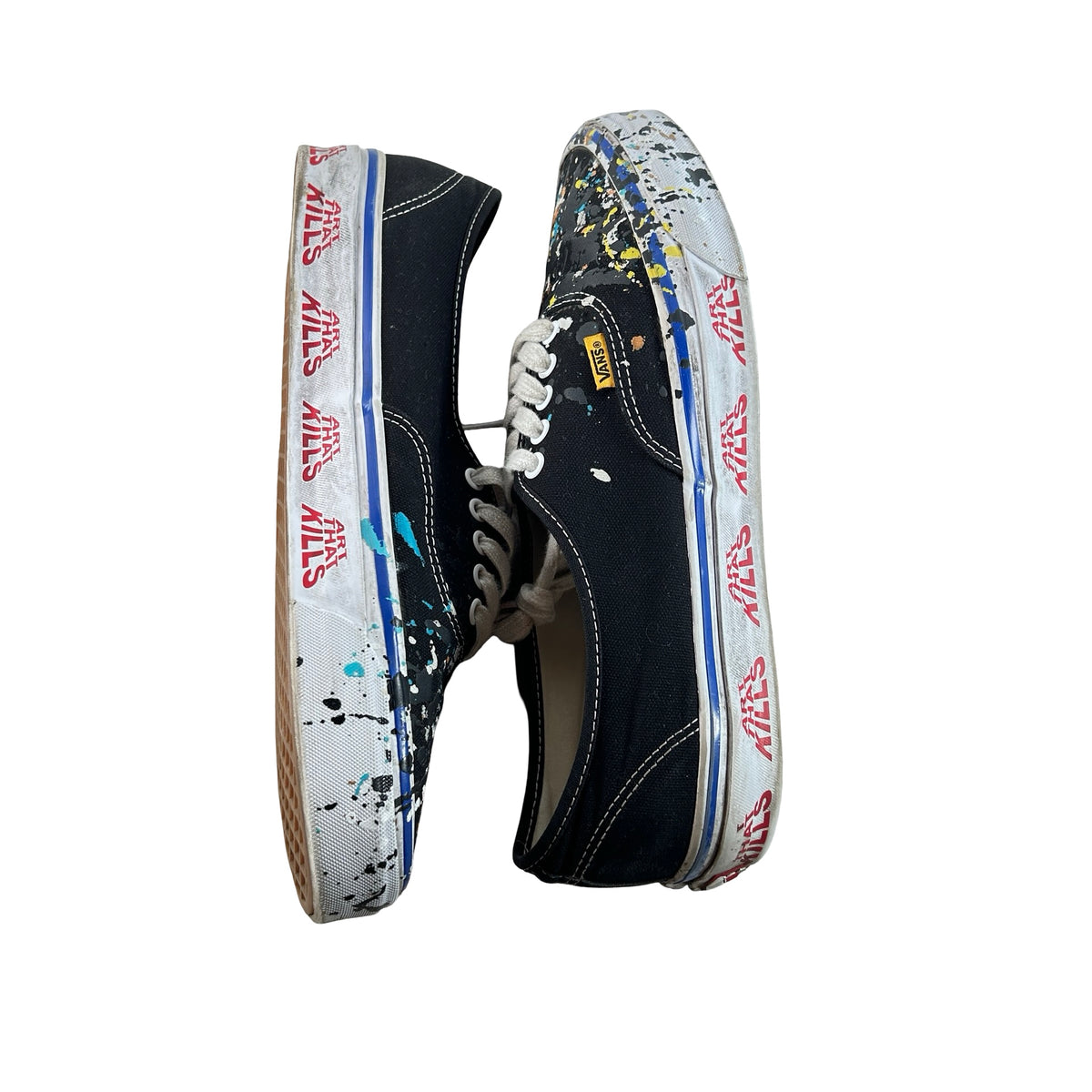 VN000EEUBLA Vans Authentic Reissue 44 Gallery Dept. Art That Kills Black [USED] - 12 M (Used3)
