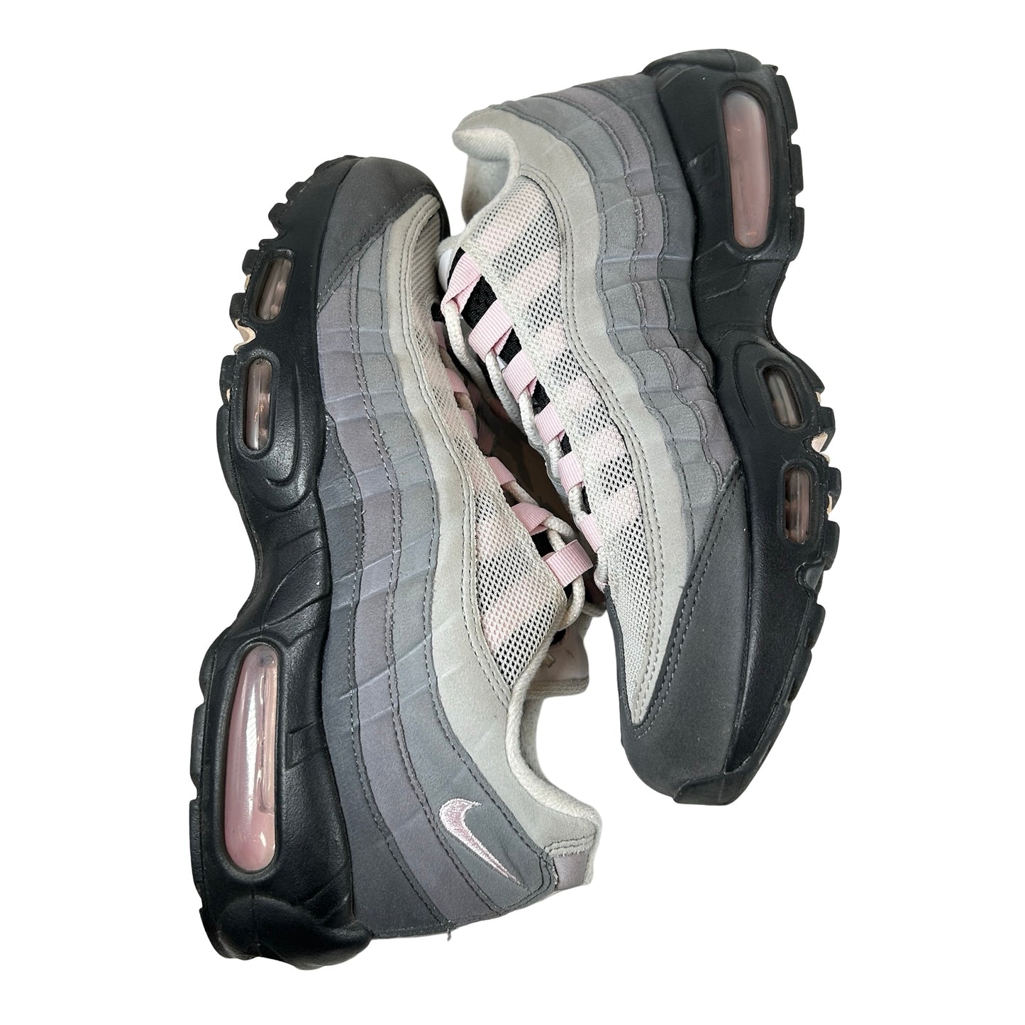 CJ0588 001 Nike Air Max 95 Gunsmoke Pink Foam [USED] - 7.5 M (Used) (No Insoles)