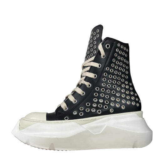 Rick Owens DRKSHDW Abstract High-Top Black [USED] - 35 EU / 5 W (VNDS) (No Box)
