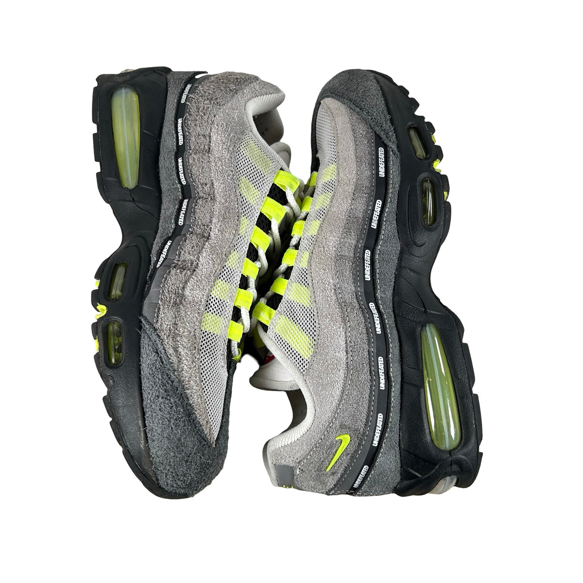 IB4523 004 Nike Air Max 95 SP Undefeated Geo NYC Neon [USED] - 9 M (Used) (No Box)