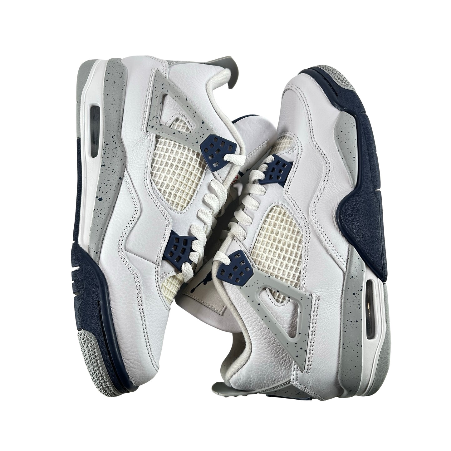 DH6927 140 Jordan 4 Retro Midnight Navy [CONDITIONAL] - 8.5 M (Yellowing)