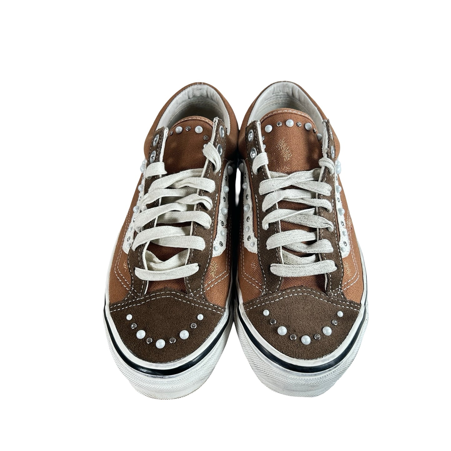 VN000E8VFST Vans LX Old Skool 36 Pearlized Pack Vintage Cocoa Brown [USED] - 8 M (Used3)