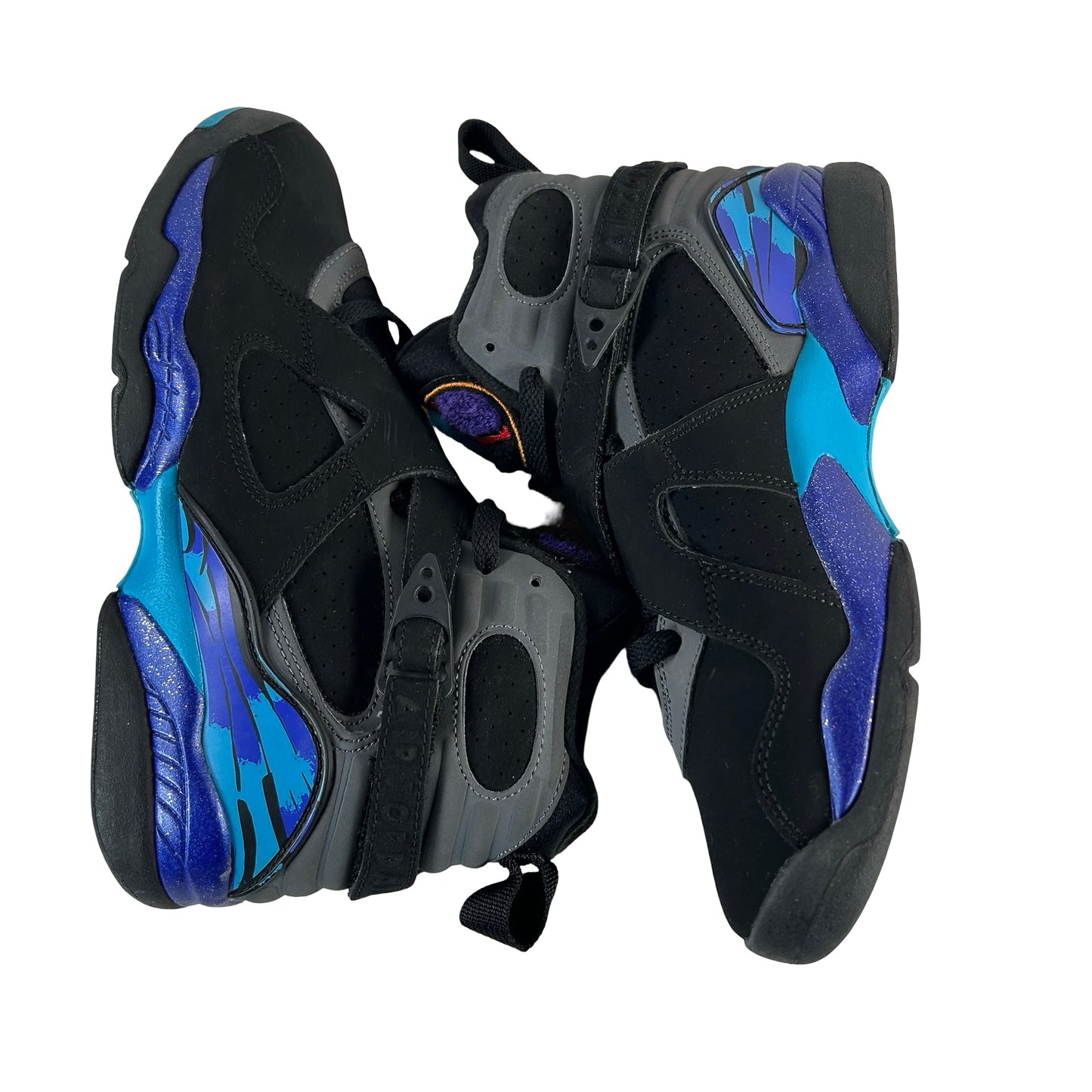 305368 025 Jordan 8 Retro Aqua (2015) (GS) [USED] - 5.5 Y (Used)