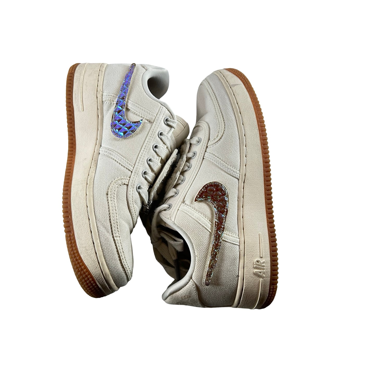 AQ4211 101 Nike Air Force 1 Low Travis Scott Sail [USED] - 6 M (Used)
