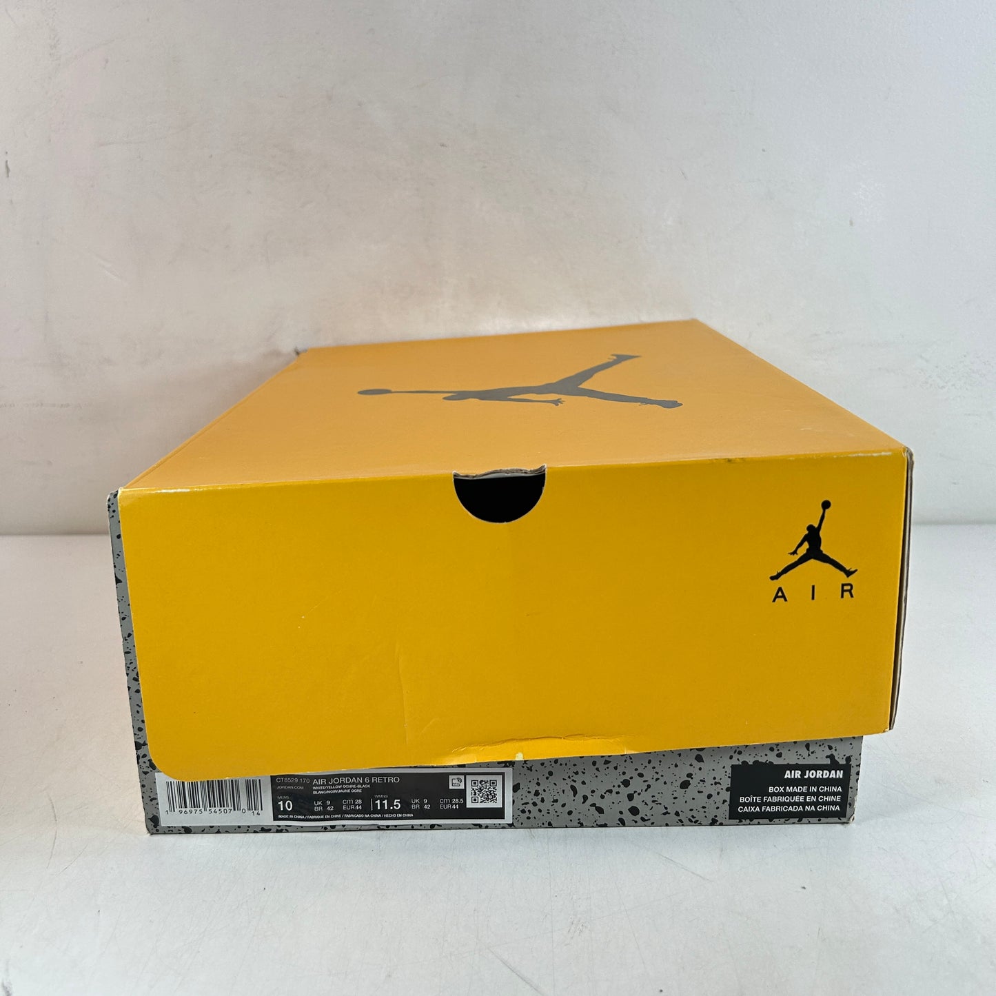 CT8529 170 Jordan 6 Retro Yellow Ochre [USED] - 10 (Used)