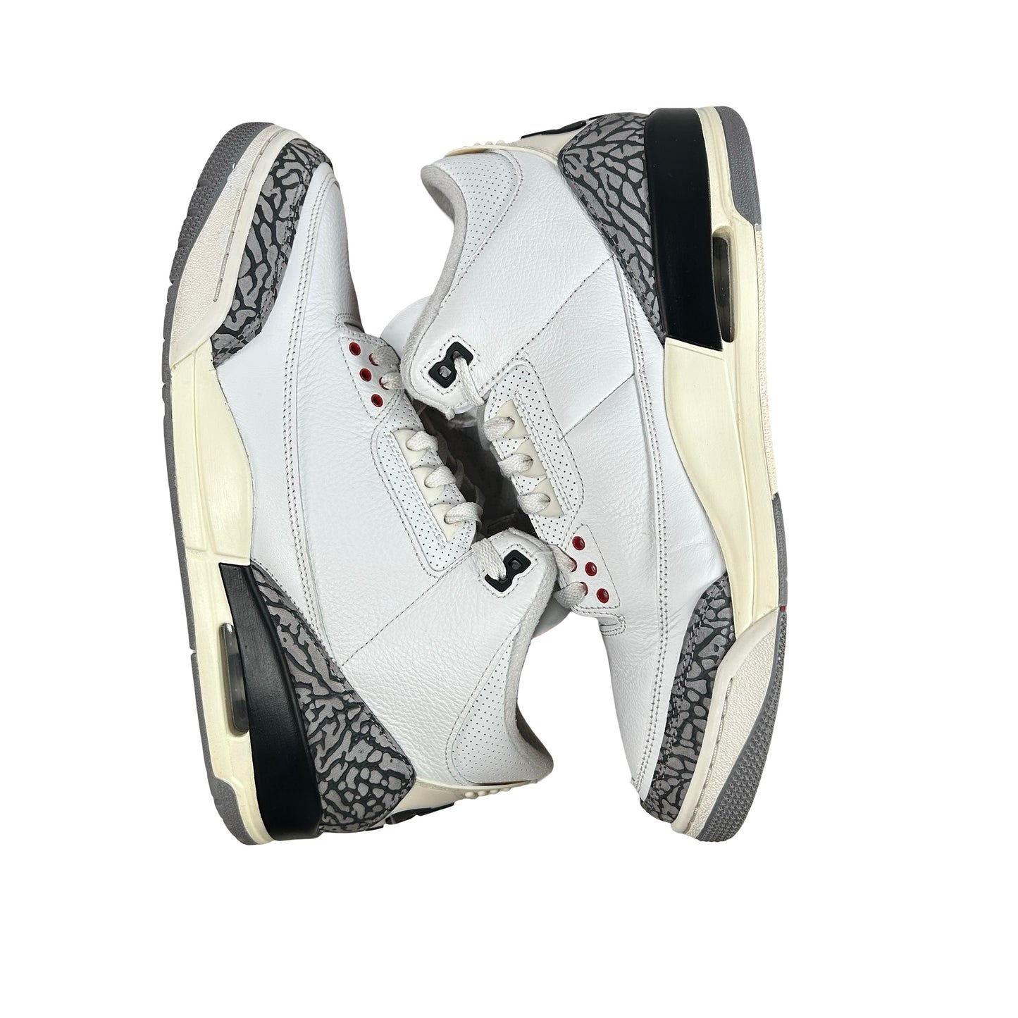 DN3707 100 Jordan 3 Retro White Cement Reimagined [USED] - 11.5 M (Used15)