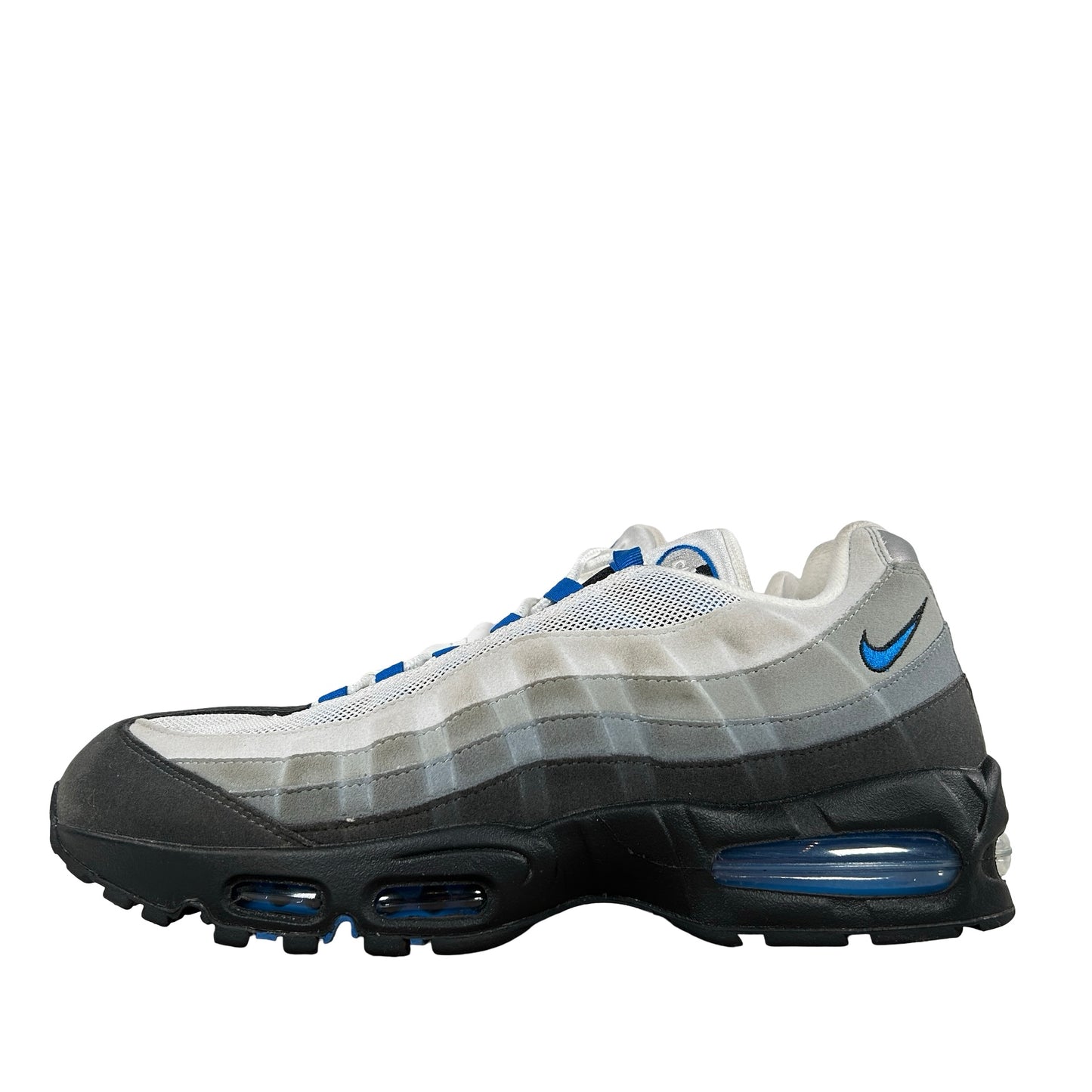 IM7410 100 Nike Air Max 95 OG Big Bubble Blue Spark [USED] - 12 M (Used) (No Box)