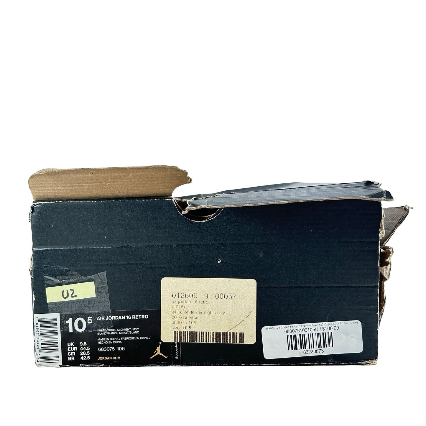 683075 106 Jordan 16 Retro Midnight Navy (2016) [USED] - 10.5 M (Used2)