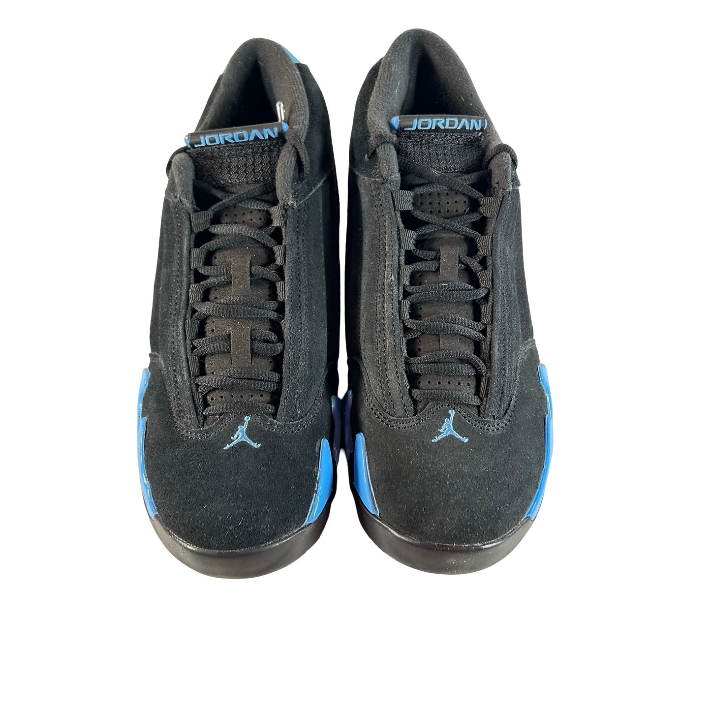 487471 007 Jordan 14 Retro Black University Blue (2026) [USED] - 8 M (Used)