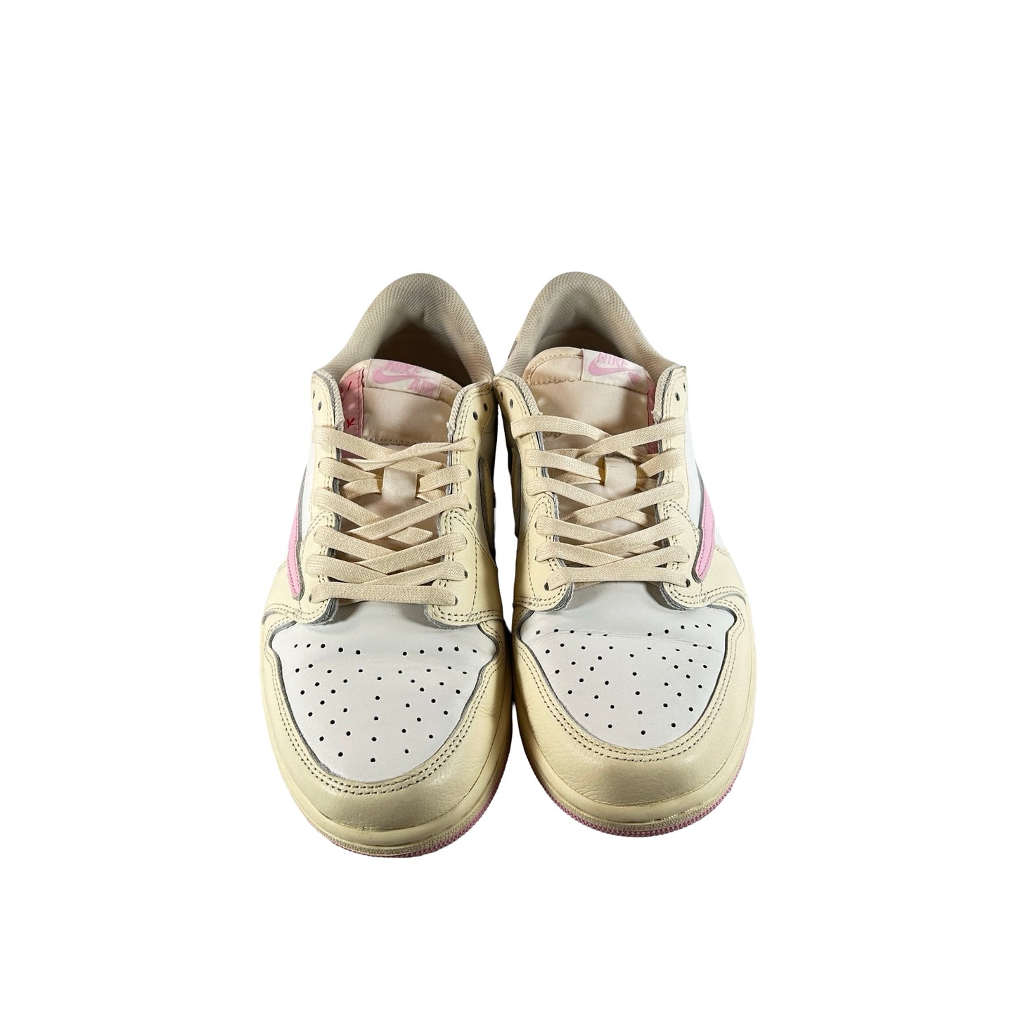 IQ7604 100 Jordan 1 Retro Low OG SP Travis Scott Shy Pink [USED] - 11 M (Used)
