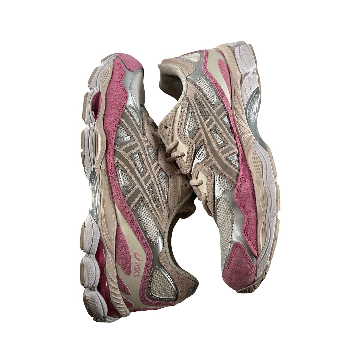 1203A383 104 ASICS Gel-NYC Cream Mineral Beige Pink [USED] - 11 M (Used) (No Box)