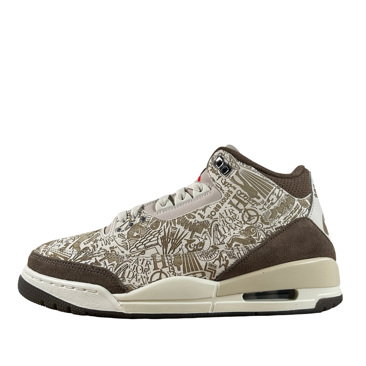 JA1369 001 Air Jordan 3 Retro Laser Palomino [USED] - 9 M (Used)