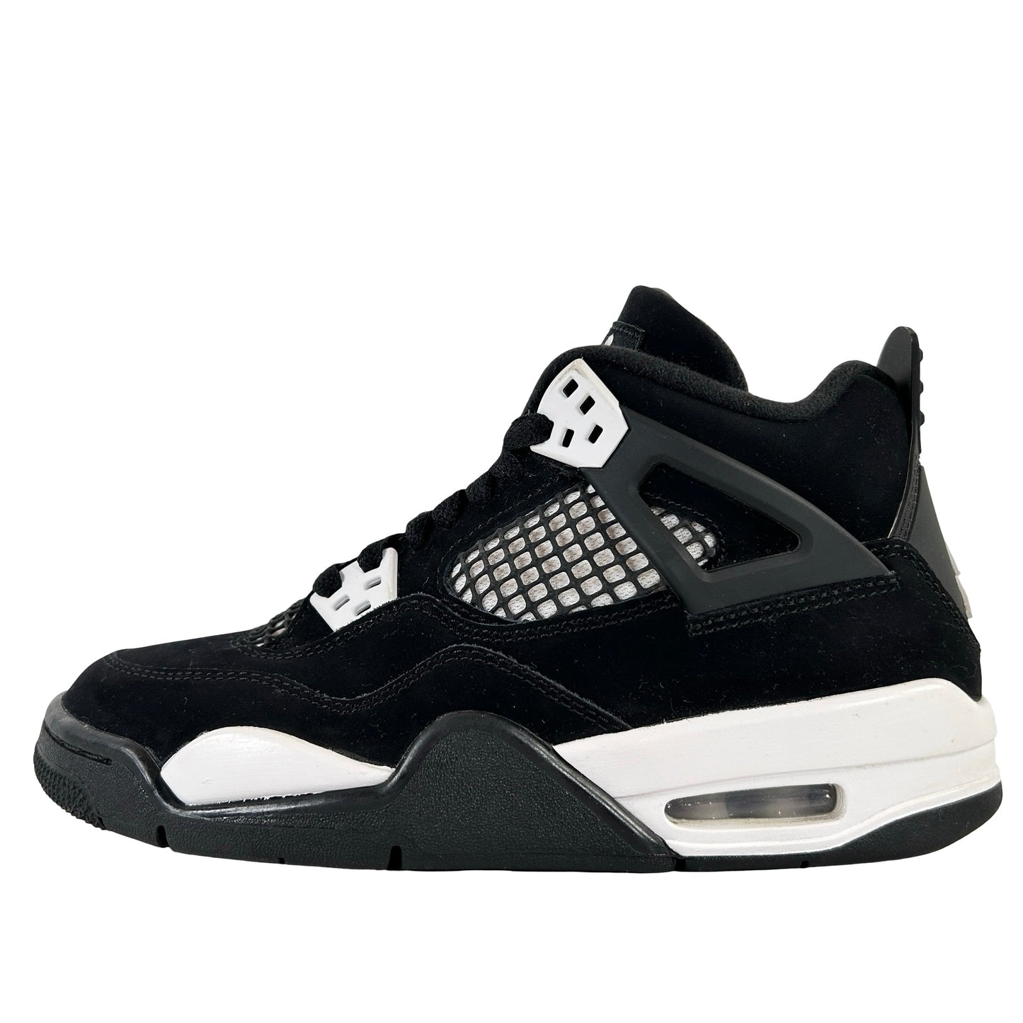 FQ8213 001 Jordan 4 Retro White Thunder (GS) [USED] - 4.5 Y (Used)