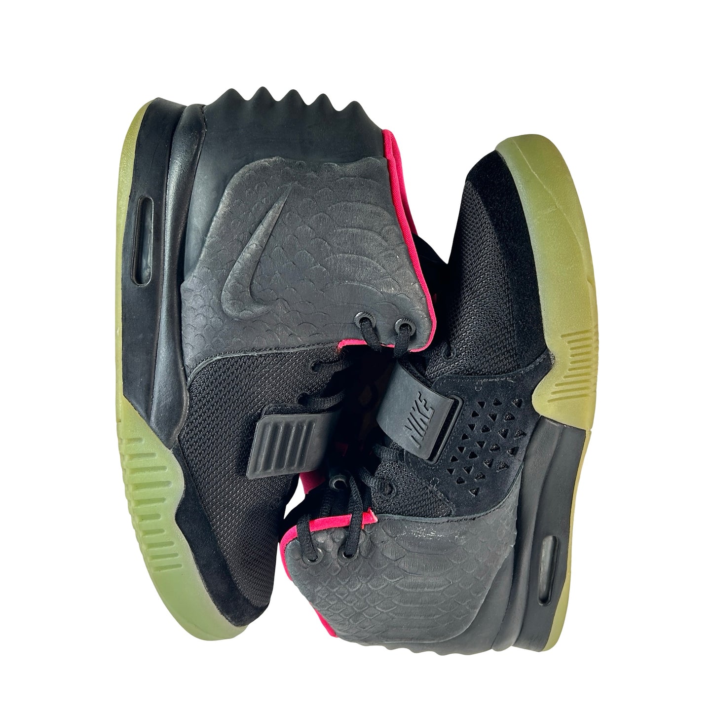 508214 006 Nike Air Yeezy 2 Solar Red [USED] - 10.5 M (Used) (No Box)
