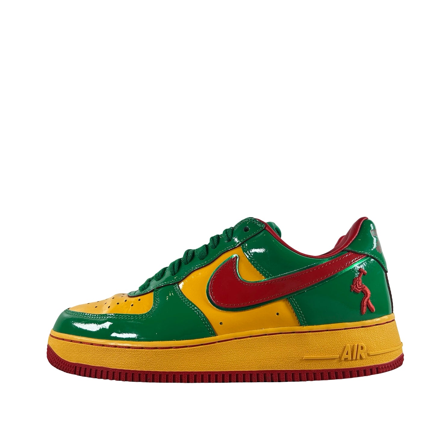IH4383 300 Nike Air Force 1 Low Lil Yachty Concrete Boys Lucky Green [USED] - 9 M (Used) (No Box)