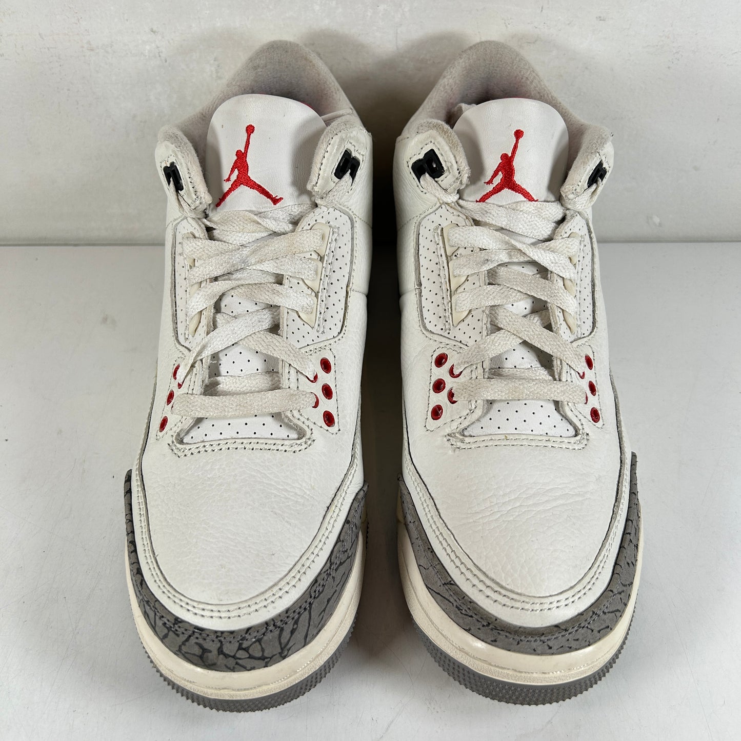 DM0967 100 Jordan 3 Retro White Cement Reimagined (GS) [USED] - 7 Y (Used3)