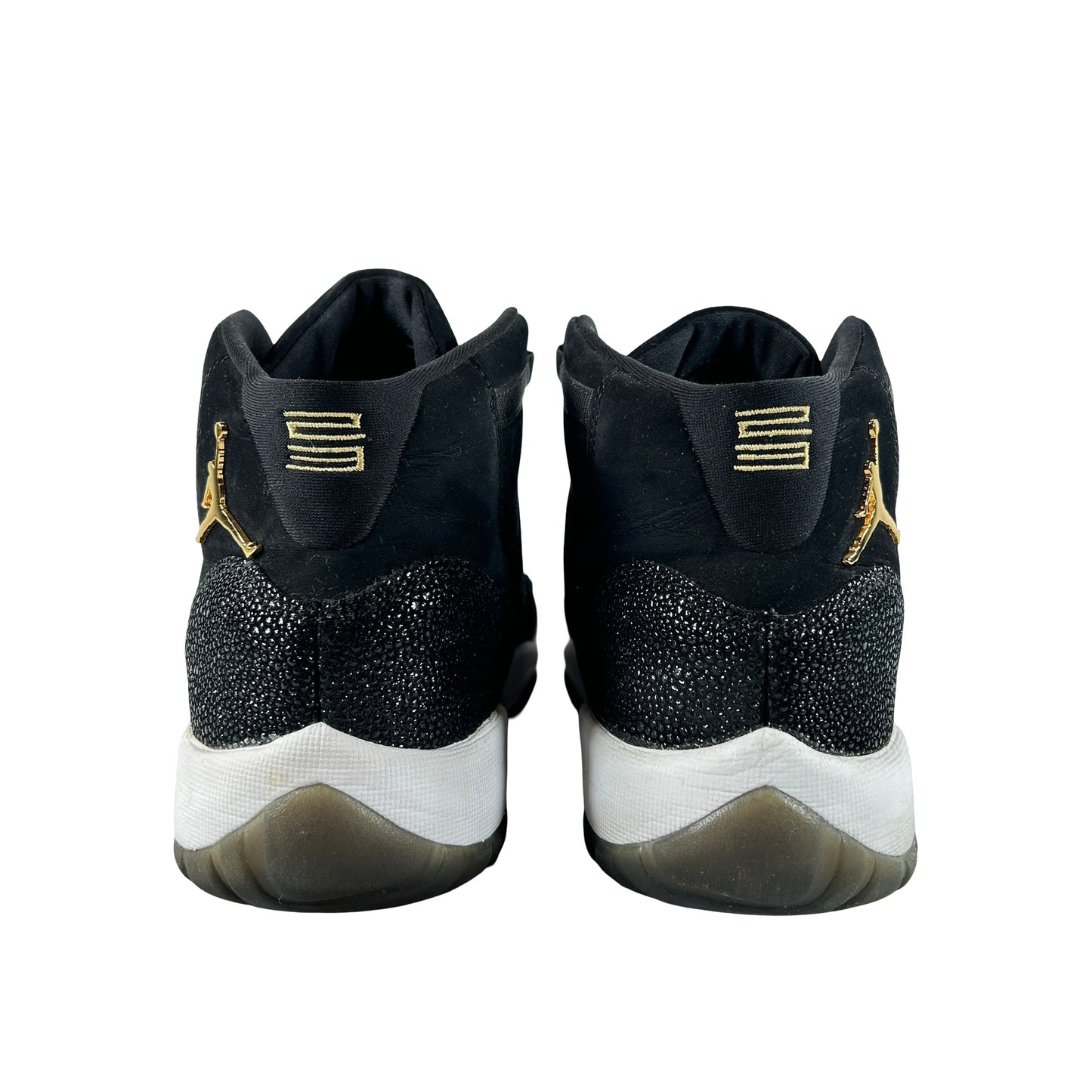 852625 030 Jordan 11 Retro Heiress Black Stingray (GS) [USED] - 9.5 W / 8 Y (Used)