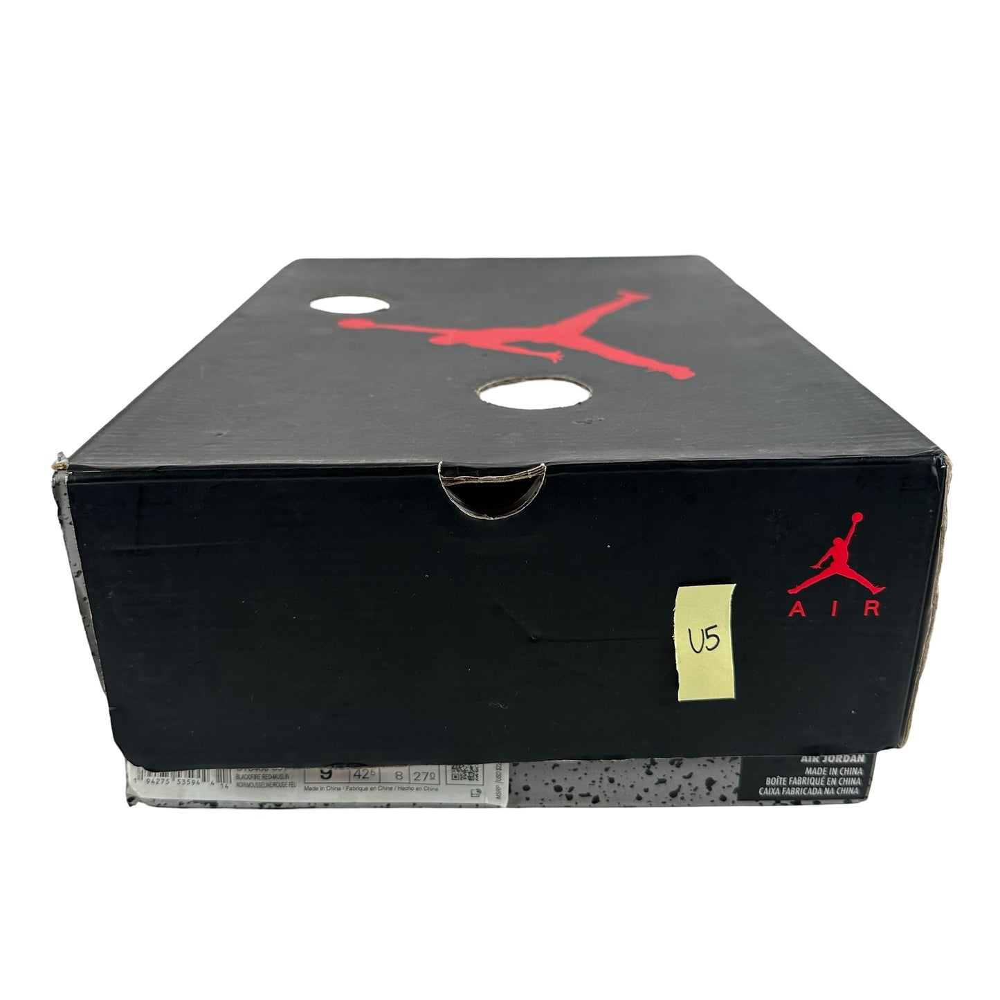 CT8480 001 Jordan 5 Off-White Black [USED] - 9 M (Used5)