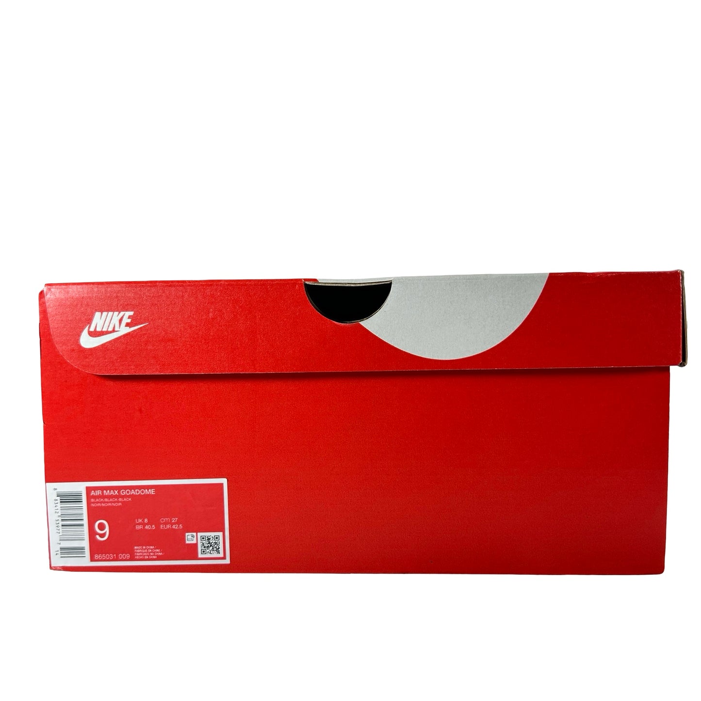 865031 009 Nike Air Max Goadome Black x STFU OG White [USED] - 9 M (Used)