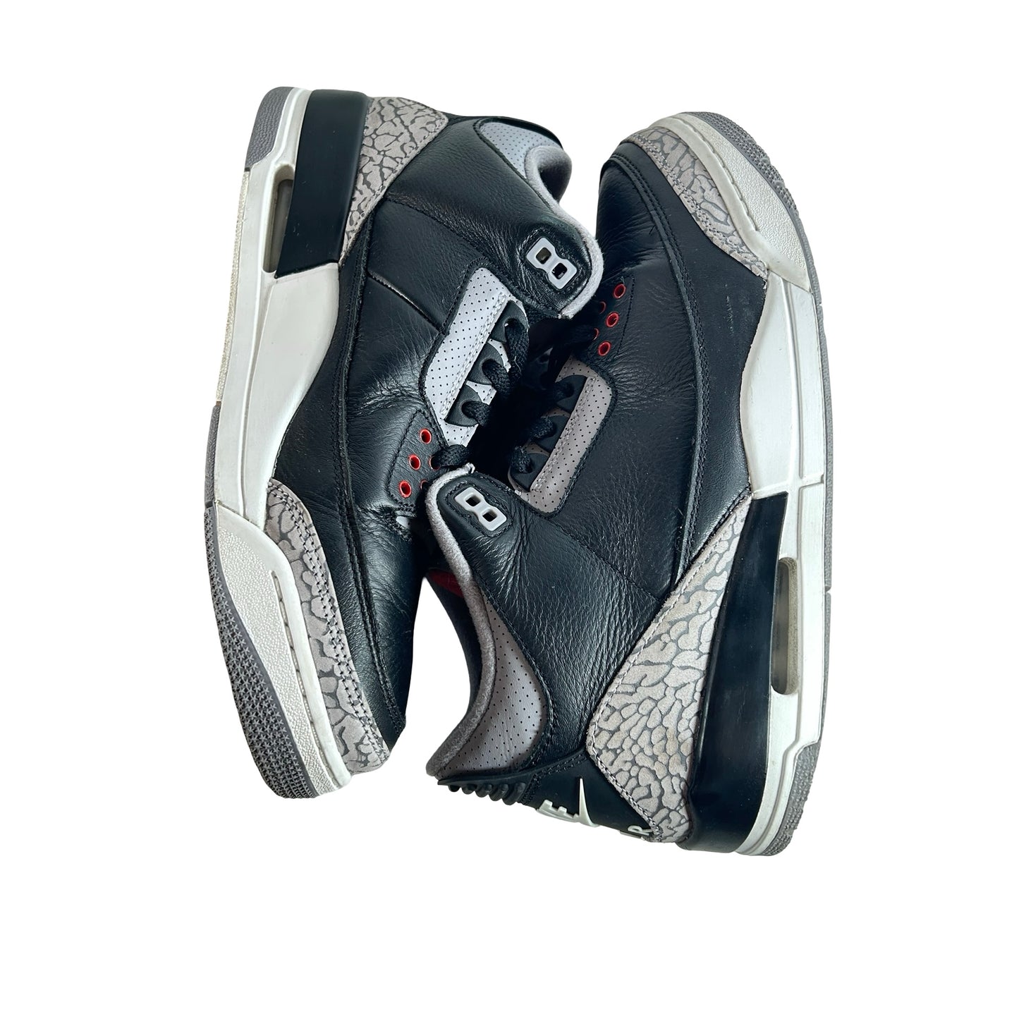DN3707 010 Jordan 3 Retro Black Cement Reimagined (2024) [USED] - 9.5 M (Used26)