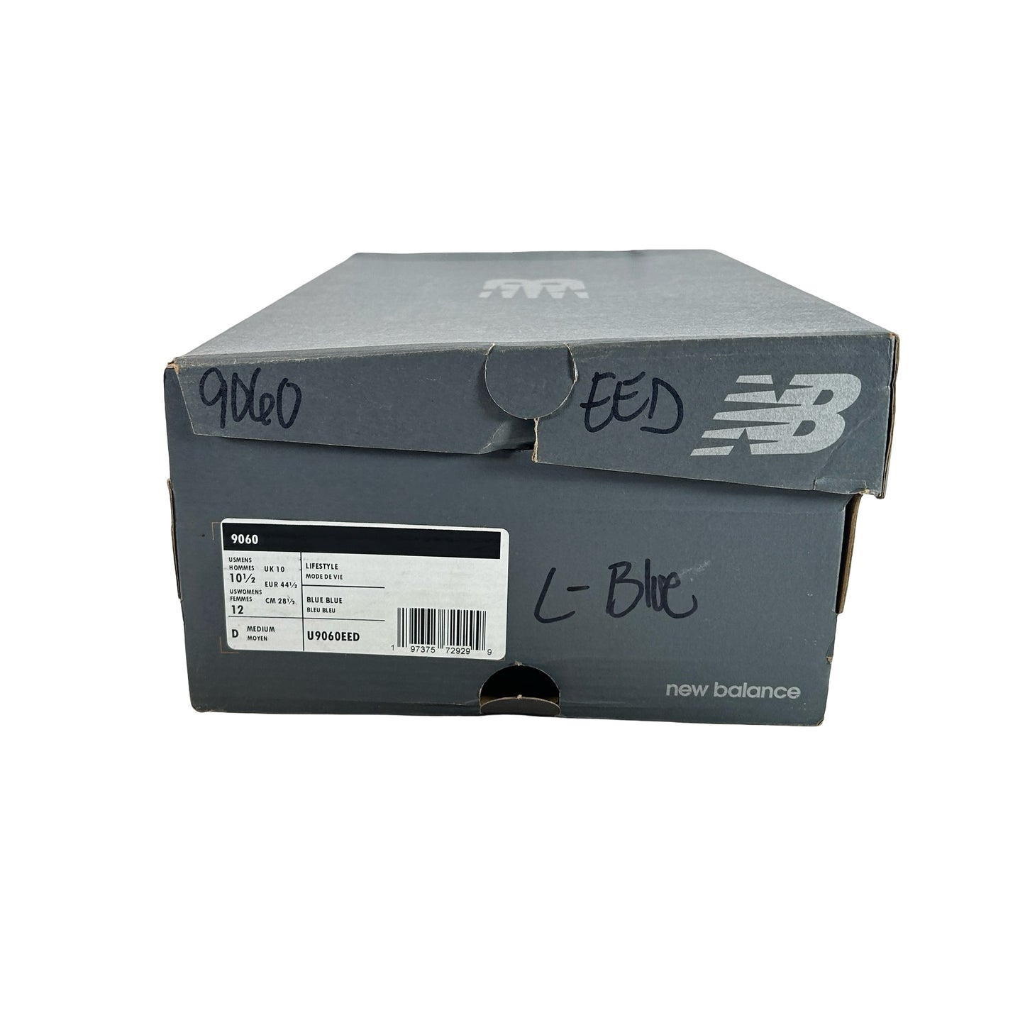 U9060EED New Balance 9060 Chrome Blue [USED] - 10.5 M (Used)