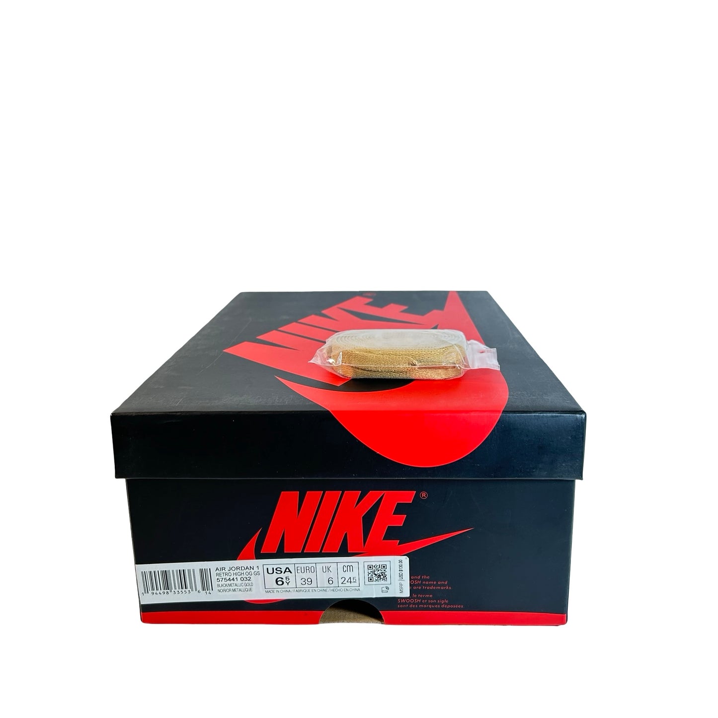 575441 032 Jordan 1 Negro Metálico Oro 2020