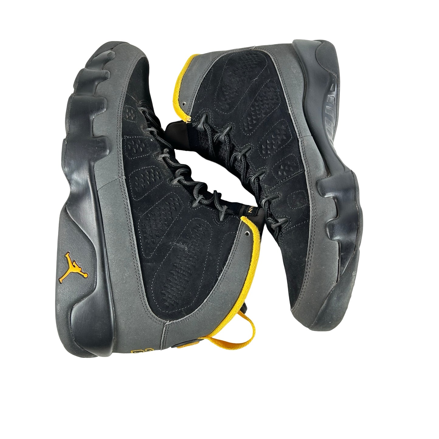 CT8019 070 Jordan 9 Retro Dark Charcoal Universidad Oro
