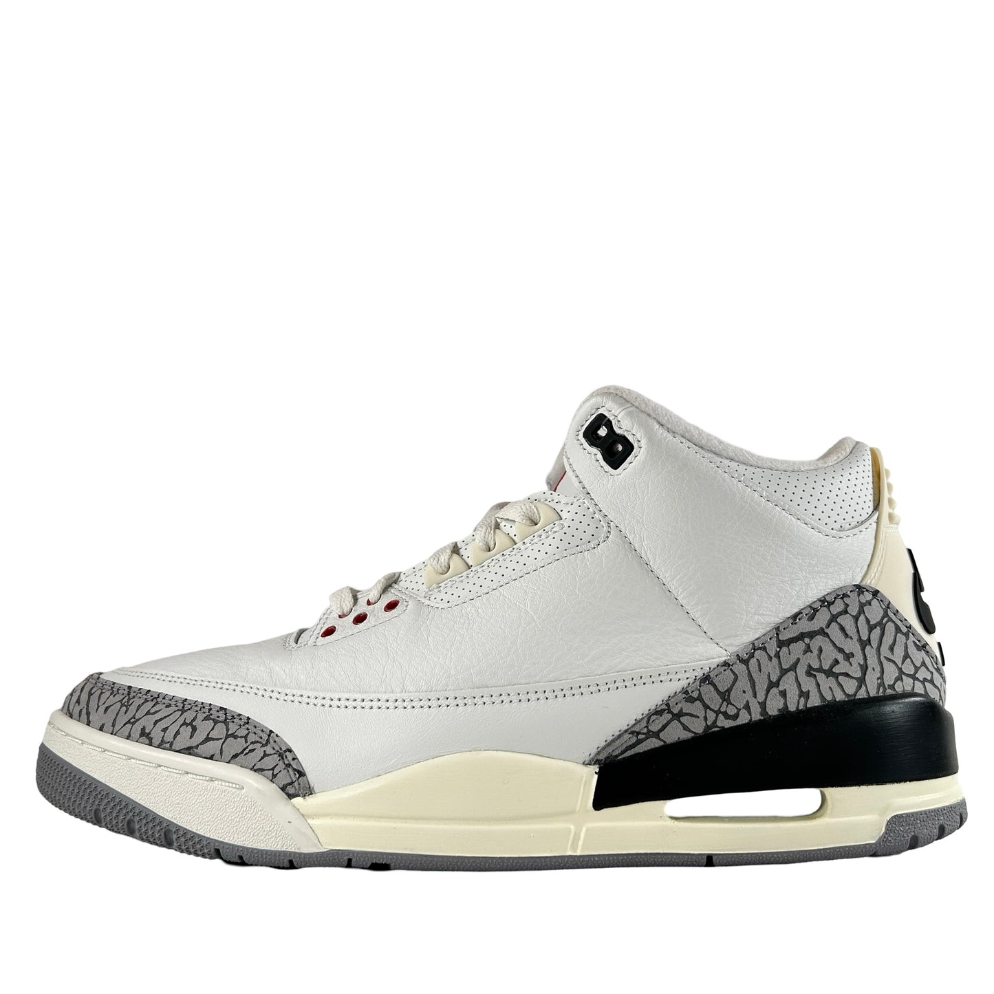 DN3707 100 Jordan 3 Retro White Cement Reimagined [CONDITIONAL] - 12 M (Missing Left Insole)