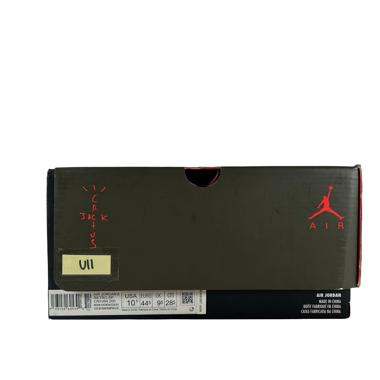 CN1084 200 Jordan 6 Retro Travis Scott [USED] - 10.5 M (Used11)