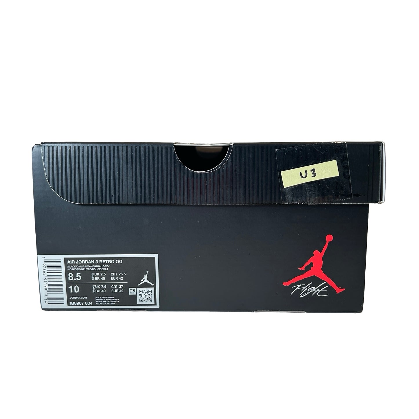 IB8967 004 Jordan 3 Retro OG Rare Air [USED] - 8.5 M (Used3)