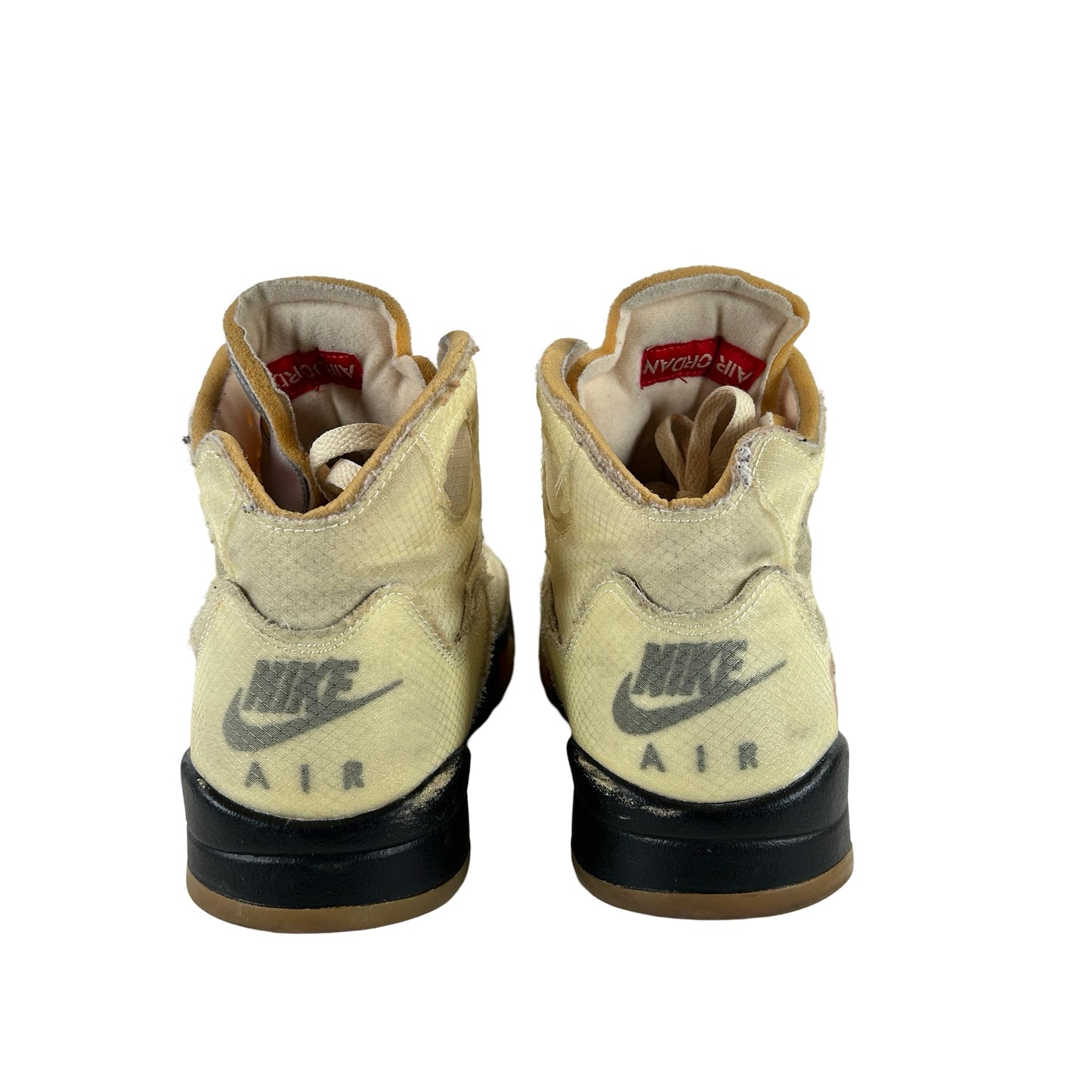 DH8565 100 Jordan 5 Retro Off-White Sail [USED] - 10.5 M (Used6)