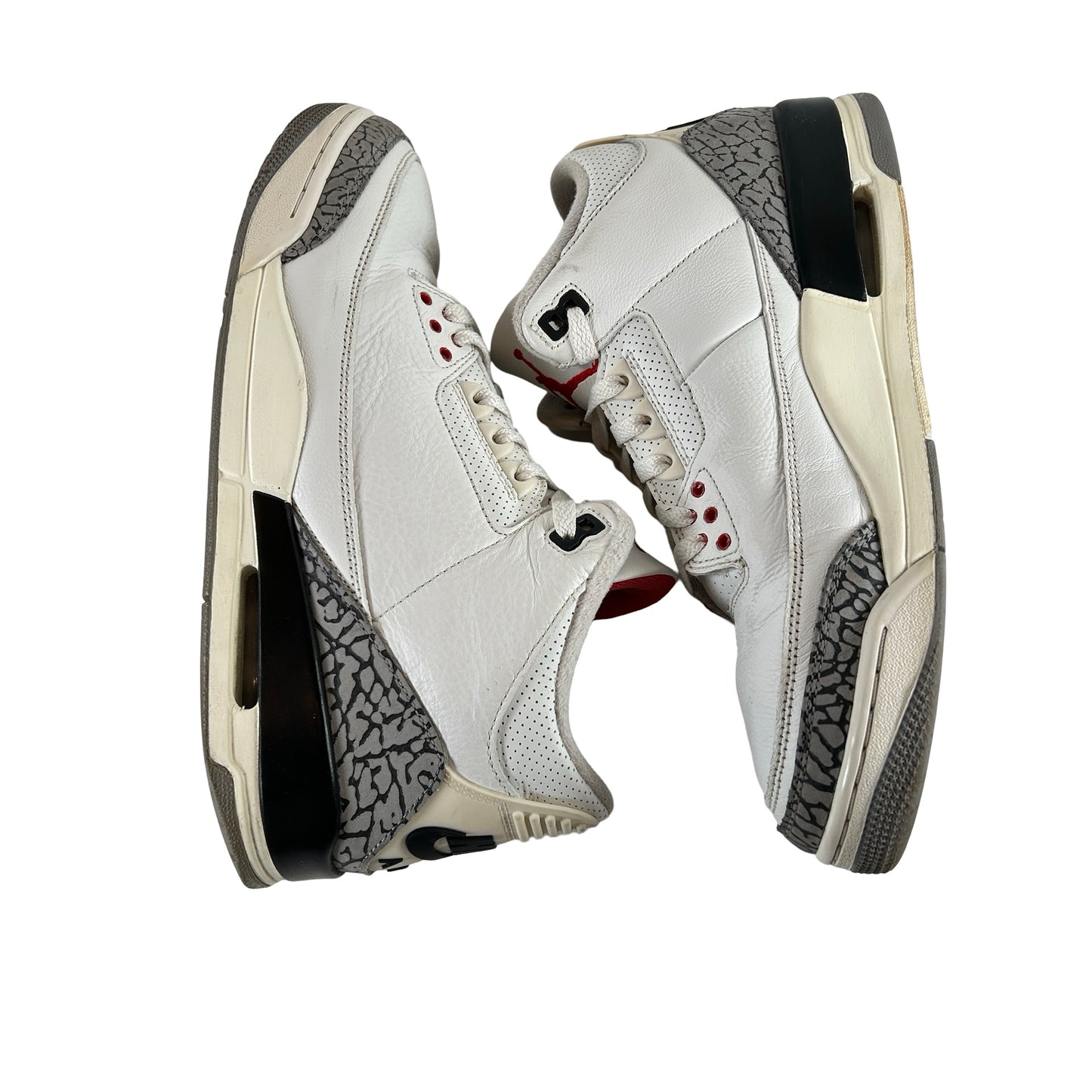 DN3707 100 Jordan 3 Retro White Cement Reimagined [USED] - 11 M (Used13)